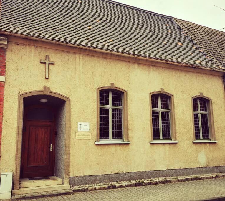 Апартаменты Ehemalige Kirche In Neuem Glanz Ораниенбаум-Вёрлиц Экстерьер фото